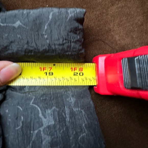 J. Gallery Black Vintage Long Puffer Coat W Duck Down. Has Zipper & Buttons SZ S - Picture 12 of 16